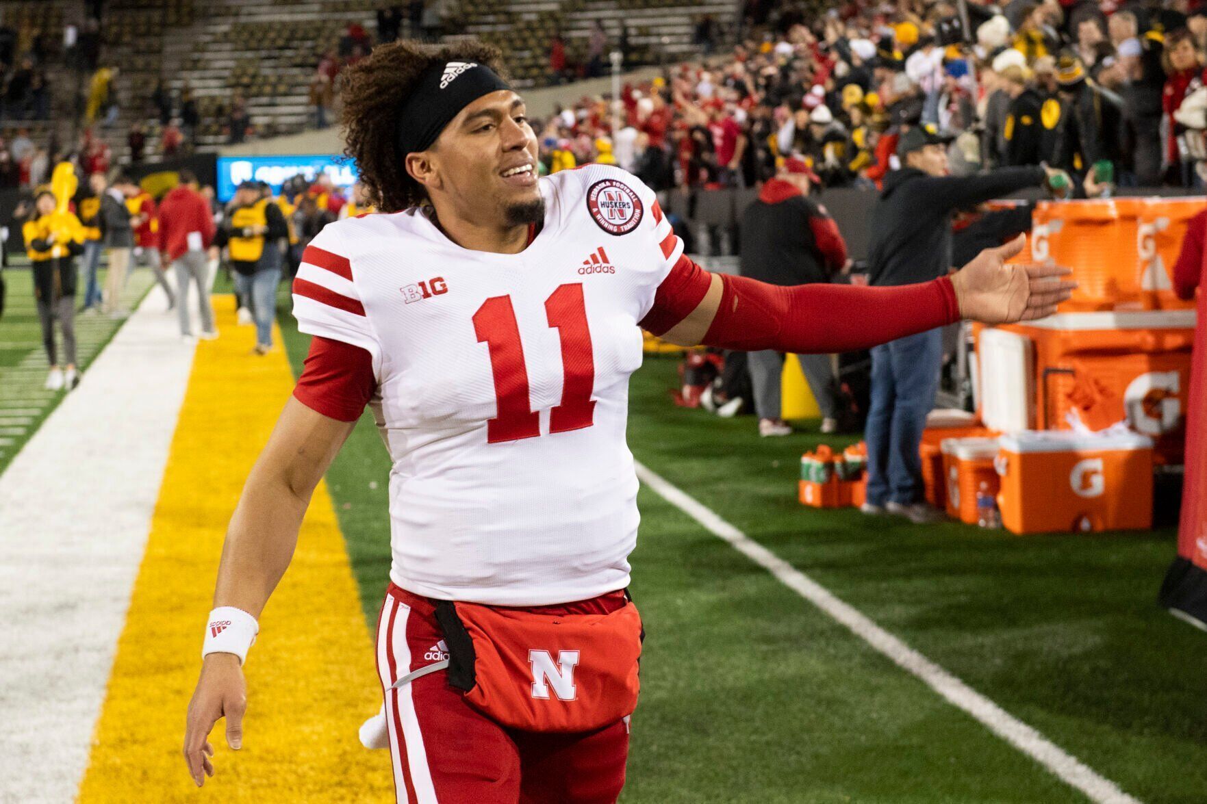 Nebraska vs Iowa, 11.25